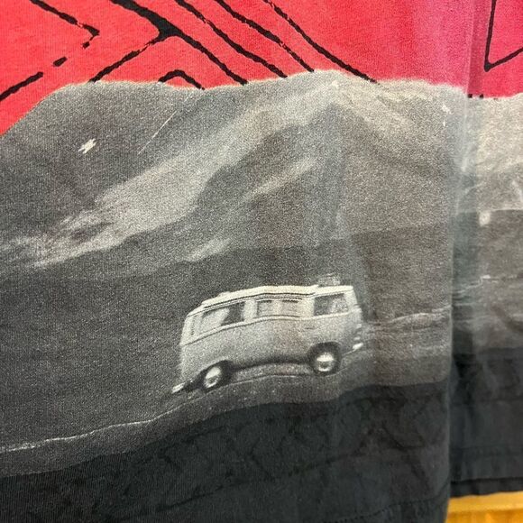 American Eagle classic fit men’s graphic t shirt with van size L - Picture 2 of 7